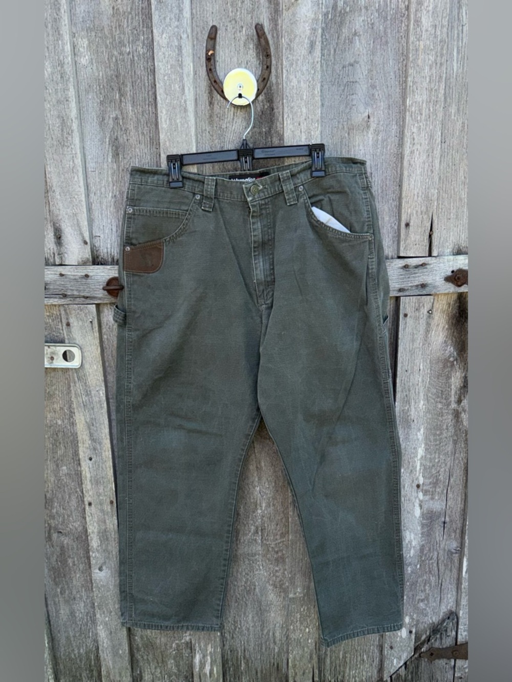 Wrangler Riggs Workwear Mens Carpenter Pants 36x30(actual 36x29) Style # 3WO2OLD